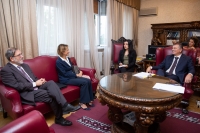 Potpredsjednik Gvozdenović primio eksperte Venecijanske komisije