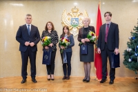 Annual awards to the best employees of the Parliament of Montenegro presented
