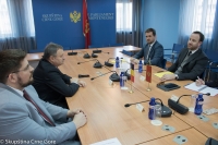 Chairperson of the Committee on International Relations and Emigrants hosts Ambassador of Romania to Montenegro