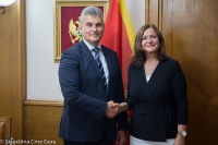 President of the Parliament meets the President of the Congress of Local and Regional Authorities of the Council of Europe