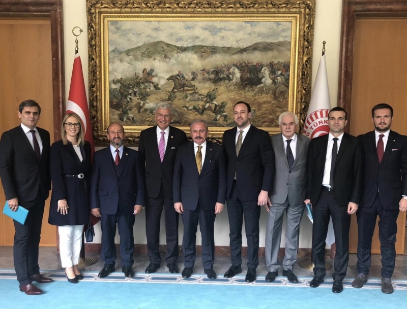 Delegation of the Committee on International Relations and Emigrants holds meetings with high officials of the Republic of Turkey in Ankara