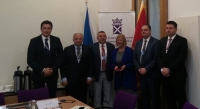 Members of the Committee on Economy, Finance and Budget visit the Parliament of the Republic of Scotland