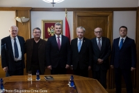 President Brajović receives honorary academicians of the DANU and their hosts