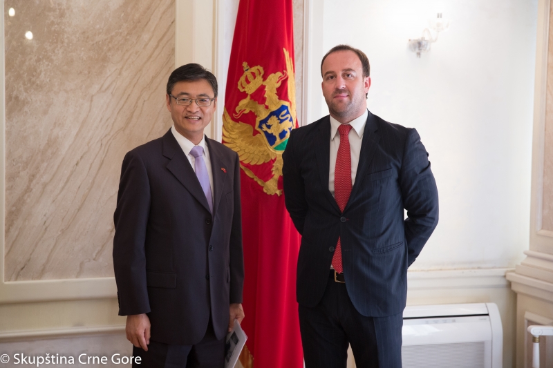 Meeting of Chairperson of the Committee on International Relations and Emigrants with Chinese Ambassador