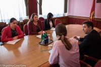 Gender Equality Committee Chairperson holds a meeting with the political analyst of the OSCE/ODIHR Observation Mission for the presidential elections