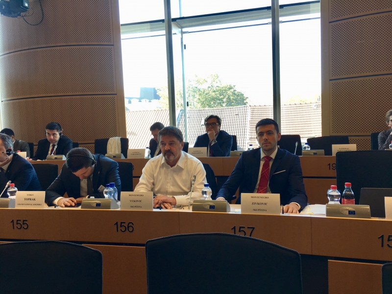 Delegation of the Constitutional Committee takes part in the interparliamentary meeting in Brussels