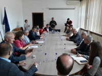 Members of the Committee on Human Rights and Freedoms visit the Day care centre for children with disabilities and persons with disabilities in Nikšić