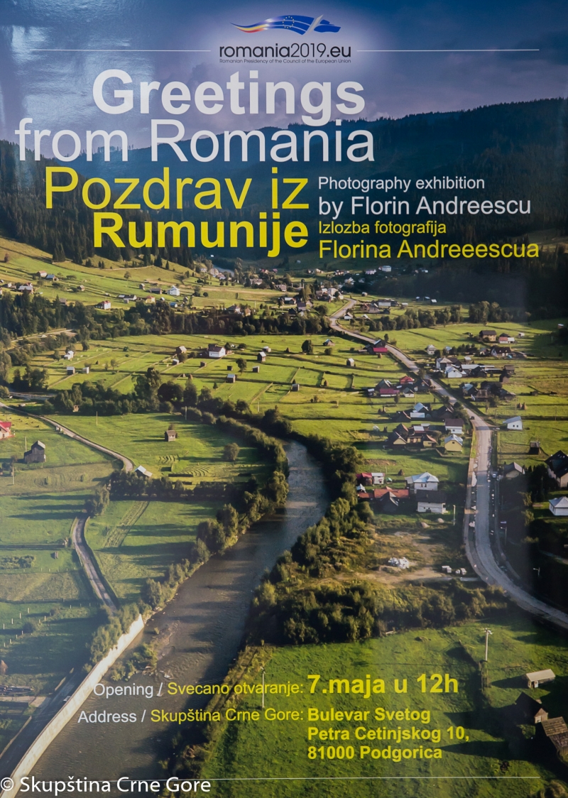 Photography exhibition &quot;Greetings from Romania&quot; opens in Parliament on the occasion of Europe Day