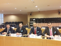 Delegation of the Parliament of Montenegro participates in the seminar for young parliamentarians held in the European Parliament