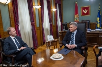 Predsjednik Skupštine razgovarao sa šefom Delegacije EU u Crnoj Gori