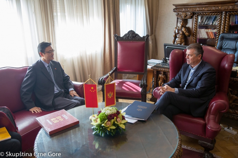 Vice President Gvozdenović holds a meeting with the Ambassador of the People’s Republic of China