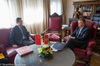 Vice President Gvozdenović holds a meeting with the Ambassador of the People’s Republic of China