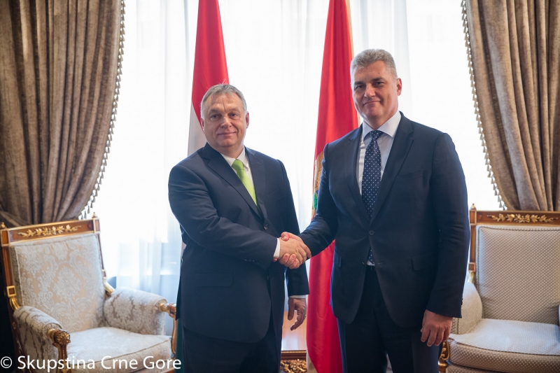 Mr Brajović and Mr Orbán on relationship of full confidence between two countries