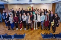 A group of MAPSS students visits the Parliament of Montenegro