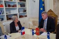 Brajović primio državnu sekretarku pri Ministarstvu vojske Francuske