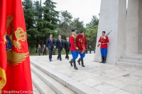 President of the Parliament lays a wreath on Gorica hill with a delegation