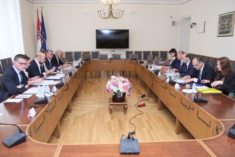 Study visit by the Committee on Health, Labour and Social Welfare to the Croatian Parliament ends
