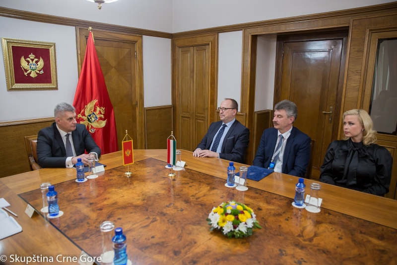 Predsjednik Skupštine primio predsjednika Odbora za vanjsku politiku parlamenta Mađarske