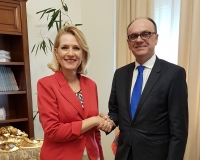 Član Odbora za bezbjednost i odbranu Luiđ Ljubo škrelja boravio u uzvratnoj službenoj posjeti Parlamentu Albanije