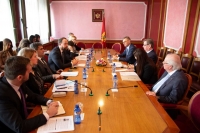 Meeting of the Committee on International Relations and Emigrants with the Chairperson of the Committee on European and International Affairs of the Parliament of the German Federal State of Baden-Württemberg