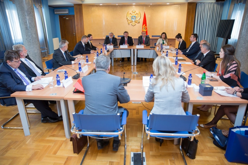 Members of the Committee on European Integration and the Security and Defence Committee hold a meeting with the delegation of the Senate of the Parliament of the Czech Republic