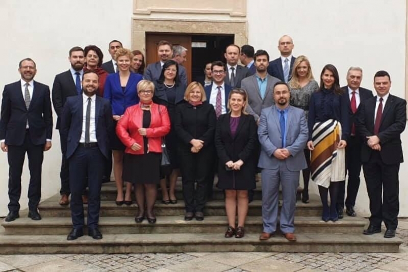 MP Damjanović participates in the round table at the Czech Parliament