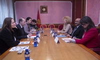 Chairperson of the Committee on Health, Labour and Social Welfare meets Head of the UNICEF Office to Montenegro