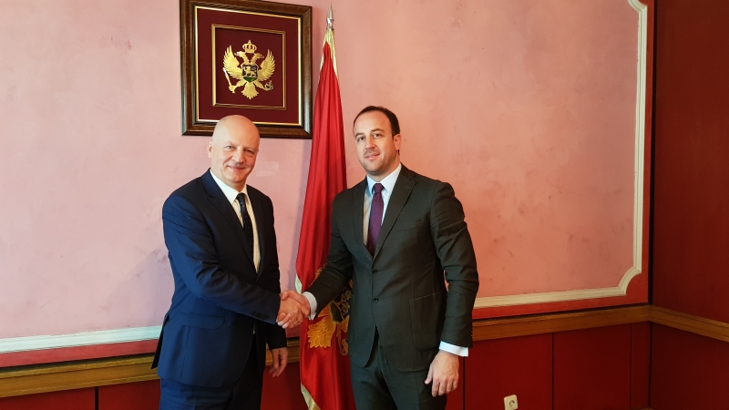 Chairperson of the Committee on International Relations and Emigrants hosts newly appointed Ambassador of the Republic of Poland to Montenegro