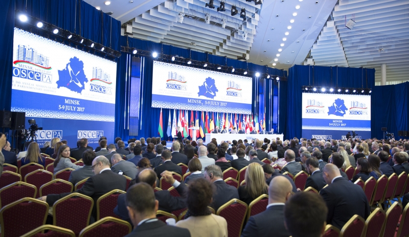 Debate on resolutions begins at the OSCE PA in Minsk