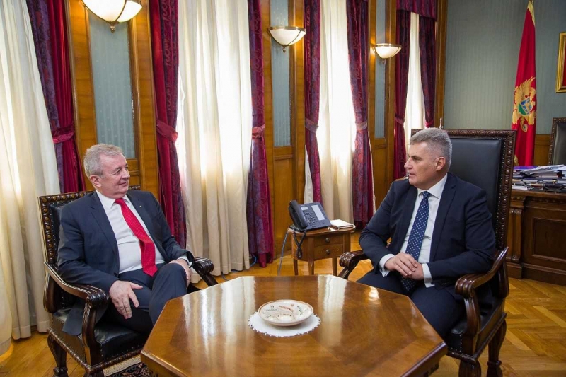 President of Parliament hosts new Ambassador of Montenegro to B&amp;H