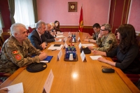 Meeting with NATO&#039;s Deputy Supreme Allied Commander Europe General Sir James Everard held