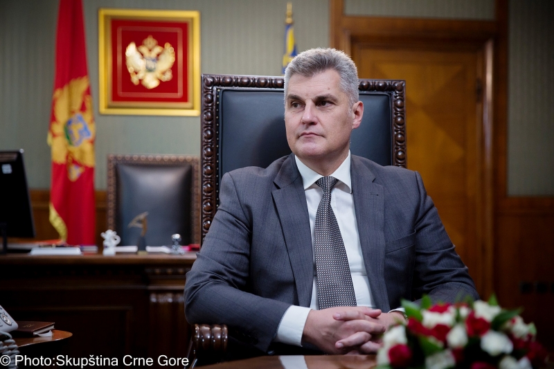 President of the Parliament of Montenegro Mr Ivan Brajović to host Ambassador of the State of Palestine to Montenegro Mr Rabii Alhantouli