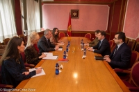 Chairperson of the Security and Defence Committee meets newly-appointed Ambassador of the Czech Republic to Montenegro