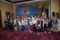 Primary School Students visit the Parliament