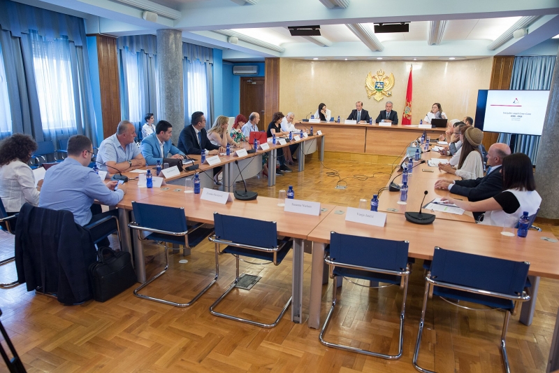 Roundtable on “Strengthening of a social dialogue in Montenegro with a reference to the Proposal for the Law on Social Council” held