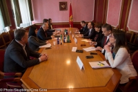 Chairperson of the Committee on Economy, Finance and Budget meets the delegation of the National Audit Office of Kosovo