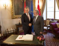 President of the Parliament attends the ratification of the NATO Accession Protocol in Luxembourg