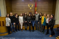 Visit of high school students within the Civic Education Week