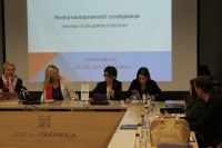Odbor za rodnu ravnopravnost u saradnji sa Misijom OEBS-a u Crnoj Gori organizovao tematsku radionicu za poslanike/ce i zaposlene u Skupštini