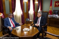 Predsjednik Skupštine primio novog šefa Misije Crne Gore pri Savjetu Evrope