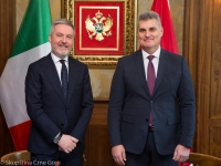 President of the Parliament meets the Italian Minister of Defence