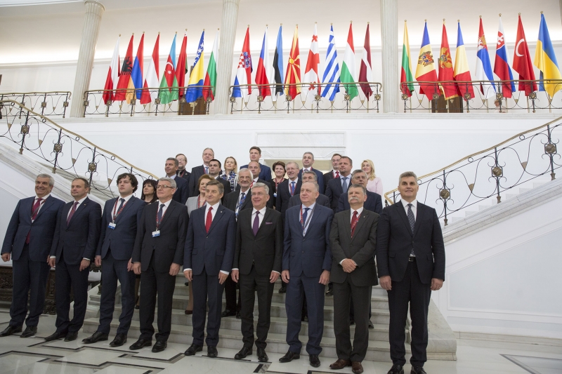 President of the Parliament of Montenegro, Mr Ivan Brajović, participates at the Summit Meeting of Parliament Speakers from Central and Eastern Europe