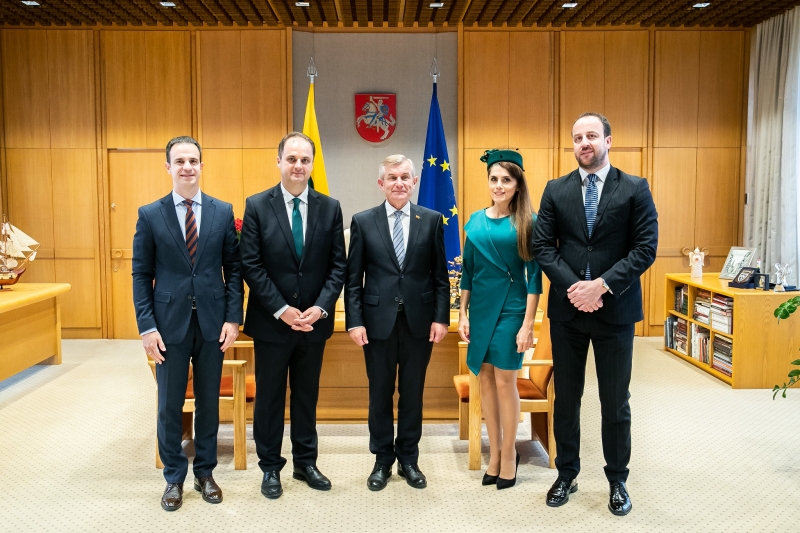 Montenegro – Lithuania parliamentary friendship group in an official visit to the Republic of Lithuania