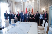 Friendship Group meets with the Speaker of the Assembly of the Republic of Macedonia, Mr Talat Xhaferi