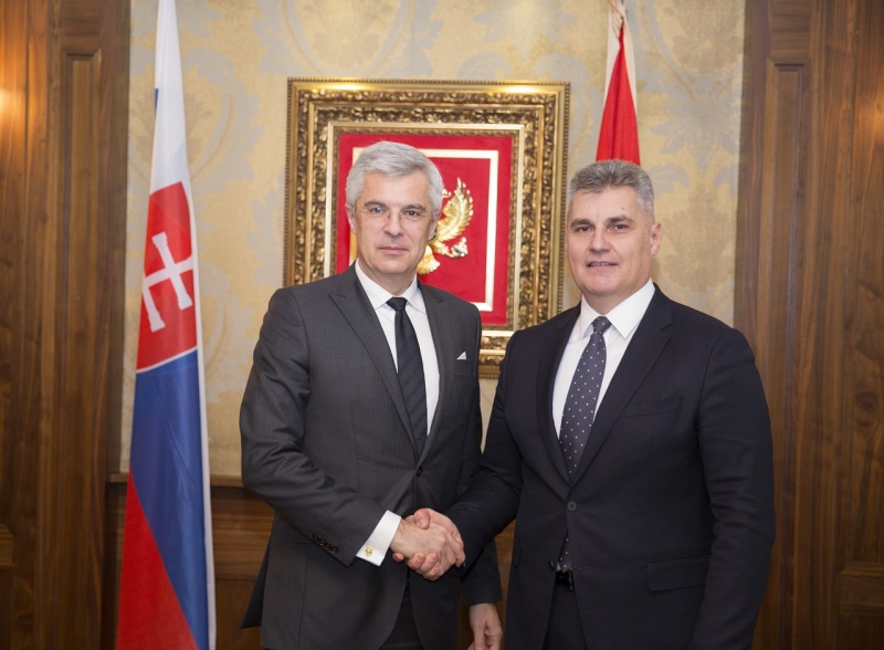 Mr Brajović and Mr Korčok on cooperation between Montenegro and Slovakia
