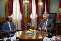 Predsjednik Brajović primio u oproštajnu posjetu ambasadora Ujedinjenih Arapskih Emirata