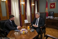 President of the Parliament hosts Mr Ivan Ivanišević