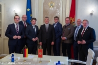 President of the Parliament of Montenegro Mr Ivan Brajović hosts MPs from the German Parliament of Lower Saxony