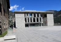 President of the Parliament in an official visit to Andorra