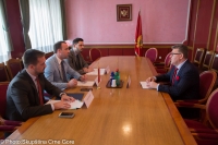 Predsjednik Odbora za međunarodne odnose i iseljenike primio ambasadora Hrvatske u Crnoj Gori